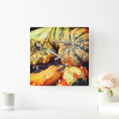 Kleurrijke Fancy bronnen sluiten op  Vierkante Klok (Huis)