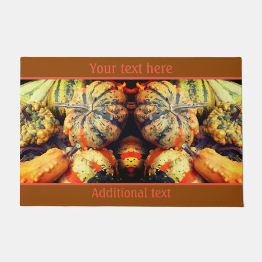 Kleurrijke Fancy bronnen Sluiten persoonlijke aanb Deurmat (Voorkant)