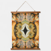 Kleurrijke Fancy kalebassen Abstract Hangend Wandkleed (Voorkant)