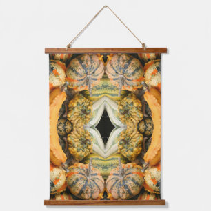 Kleurrijke Fancy kalebassen Abstract Hangend Wandkleed