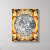 Kleurrijke Fancy kalebassen Creëer je eigen foto Canvas Afdruk (Voorkant)