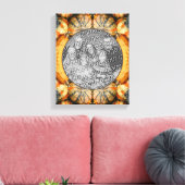 Kleurrijke Fancy kalebassen Creëer je eigen foto Canvas Afdruk (Insitu (Woonkamer))