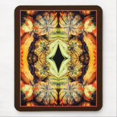 Kleurrijke Fancy kalebassen land Abstract Muismat (Voorkant)