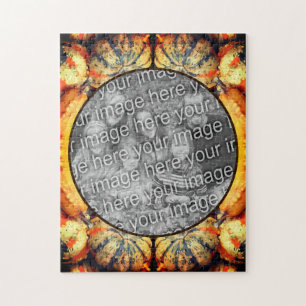 Kleurrijke Fancy kalebassen Lijst Creëer Uw eigen Legpuzzel