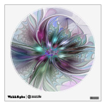 Kleurrijke Fantasie Abstracte Moderne Fractale Blo