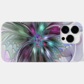Kleurrijke Fantasie Abstracte Moderne Fractale Blo Case-Mate iPhone Case (Achterkant (horizontaal))