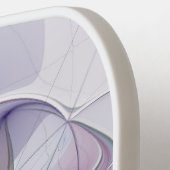 Kleurrijke Fantasie Abstracte Moderne Fractale Blo Pickleball Paddle (Links Detail)