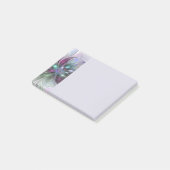 Kleurrijke Fantasie Abstracte Moderne Fractale Blo Post-it® Notes (Schuin)