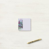 Kleurrijke Fantasie Abstracte Moderne Fractale Blo Post-it® Notes (Op bureau)