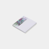 Kleurrijke Fantasie Abstracte Moderne Fractale Blo Post-it® Notes (Schuin)