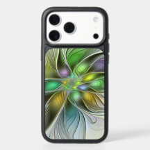 Kleurrijke Fantasie Bloem Modern Abstract Fractal