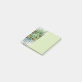 Kleurrijke Fantasie Bloem Modern Abstract Fractal Post-it® Notes (Schuin)
