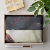 Kleurrijke Fantasie Kat Tissuepapier (Geschenk)