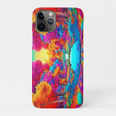 Kleurrijke fantasie landschap Case-Mate iPhone case (Achterkant)
