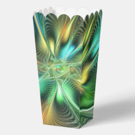 Kleurrijke Fantasie Moderne Abstracte Bloem Fracta Bedankdoosjes