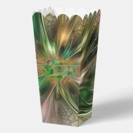 Kleurrijke Fantasie Moderne Abstracte Fractale Blo Bedankdoosjes