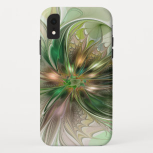 Kleurrijke Fantasie Moderne Abstracte Fractale Blo Case-Mate iPhone Case