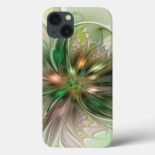 Kleurrijke Fantasie Moderne Abstracte Fractale Blo Case-Mate iPhone Case