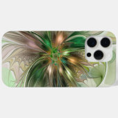 Kleurrijke Fantasie Moderne Abstracte Fractale Blo Case-Mate iPhone Case (Achterkant (horizontaal))