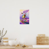 Kleurrijke Fantasie Poster Print (Keuken)