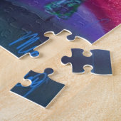Kleurrijke Fantasie Puzzel (Zijkant)