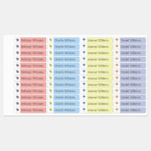 Kleurrijke Fantasievolle Vogels Labels (Vel)