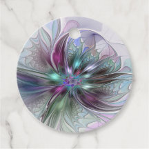 Kleurrijke Fantasy Abstract Modern Flower Custom