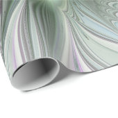 Kleurrijke Fantasy Abstract Modern Fractal Flower Cadeaupapier (Rol Hoek)