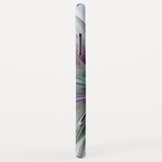 Kleurrijke Fantasy Abstract Modern Fractal Flower Case-Mate iPhone Case (Achterkant/rechts)