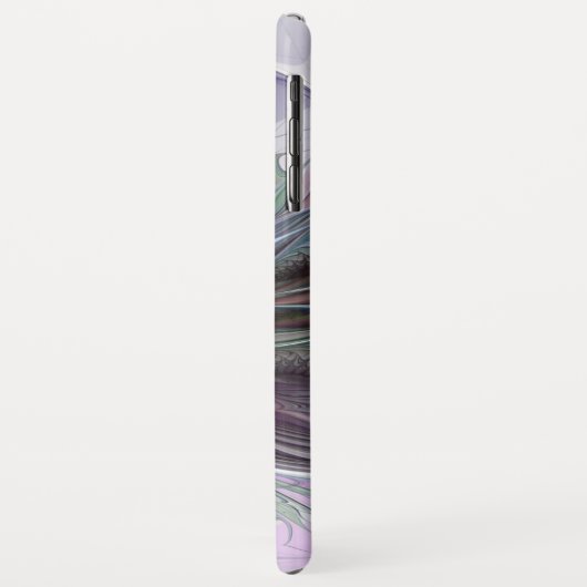 Kleurrijke Fantasy Abstract Modern Fractal Flower Case-Mate iPhone Case (Achterkant/links)