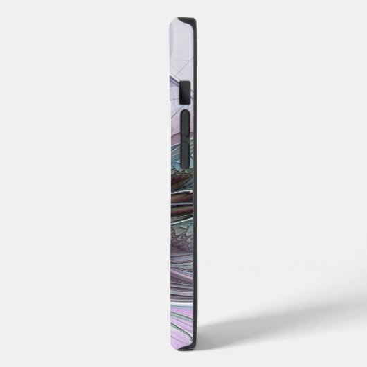 Kleurrijke Fantasy Abstract Modern Fractal Flower Case-Mate iPhone Case (Achterkant / Links)