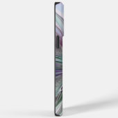 Kleurrijke Fantasy Abstract Modern Fractal Flower Case-Mate iPhone Case (Achterkant / Rechts)