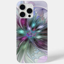 Kleurrijke Fantasy Abstract Modern Fractal Flower