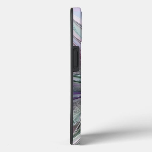 Kleurrijke Fantasy Abstract Modern Fractal Flower Case-Mate iPhone Case (Achterkant / Rechts)