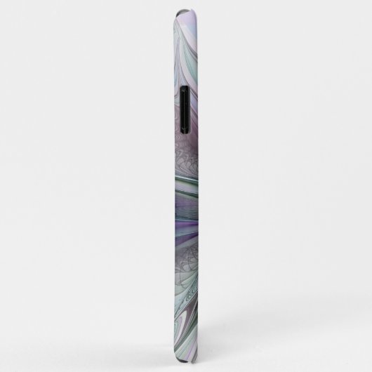 Kleurrijke Fantasy Abstract Modern Fractal Flower Case-Mate iPhone Case (Achterkant/rechts)