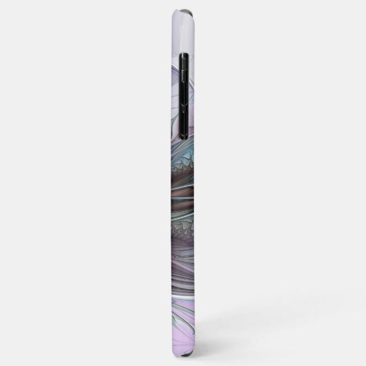 Kleurrijke Fantasy Abstract Modern Fractal Flower Case-Mate iPhone Case (Achterkant/links)