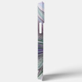 Kleurrijke Fantasy Abstract Modern Fractal Flower Case-Mate iPhone Case (Achterkant / Rechts)