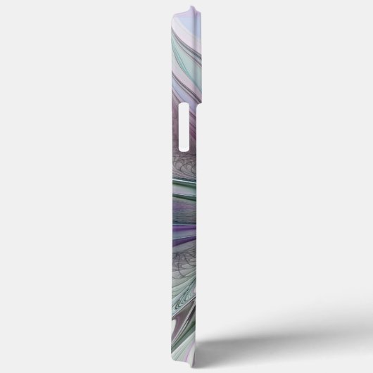 Kleurrijke Fantasy Abstract Modern Fractal Flower Case-Mate iPhone Case (Achterkant / Rechts)