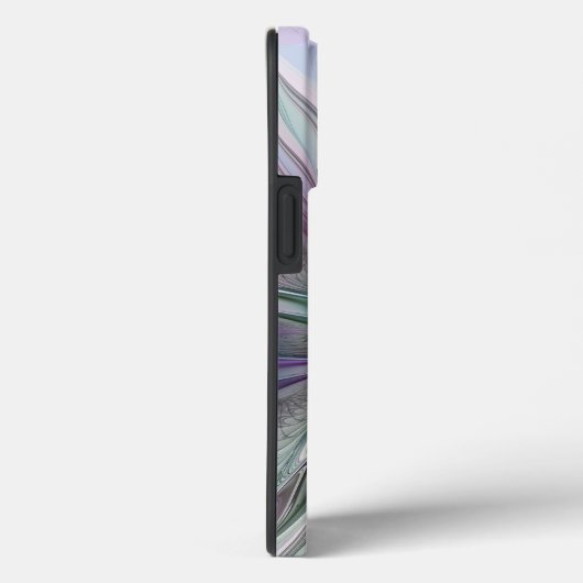 Kleurrijke Fantasy Abstract Modern Fractal Flower Case-Mate iPhone Case (Achterkant / Rechts)