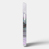 Kleurrijke Fantasy Abstract Modern Fractal Flower Case-Mate iPhone Case (Achterkant / Links)