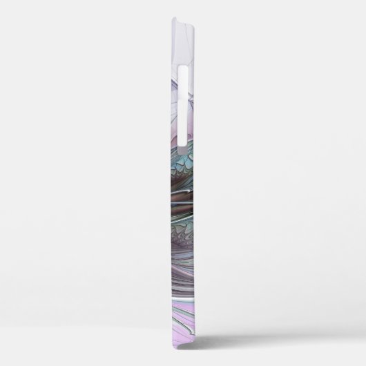 Kleurrijke Fantasy Abstract Modern Fractal Flower Case-Mate iPhone Case (Achterkant / Links)