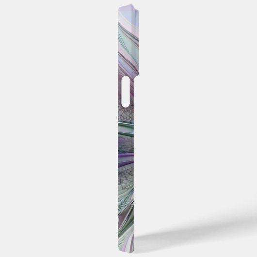 Kleurrijke Fantasy Abstract Modern Fractal Flower Case-Mate iPhone Case (Achterkant / Rechts)