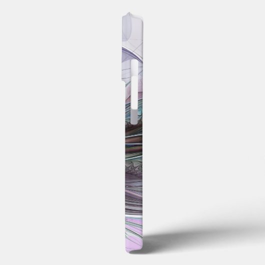 Kleurrijke Fantasy Abstract Modern Fractal Flower Case-Mate iPhone Case (Achterkant / Links)