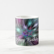 Kleurrijke Fantasy Abstract Modern Fractal Flower