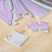 Kleurrijke Fantasy Abstract Modern Fractal Flower Legpuzzel (Zijkant)