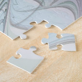 Kleurrijke Fantasy Abstract Modern Fractal Flower Legpuzzel (Zijkant)