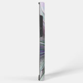 Kleurrijke Fantasy Abstract Modern Fractal Flower Samsung Galaxy Hoesje (Rechterkant)