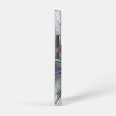 Kleurrijke Fantasy Abstract Modern Fractal Flower Samsung Galaxy Hoesje (Rechterkant)