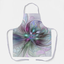 Kleurrijke Fantasy Abstract Modern Fractal Flower