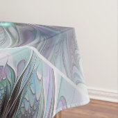 Kleurrijke Fantasy Abstract Modern Fractal Flower Tafelkleed (Voorbeeld)